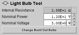 Bulb Tool Panel